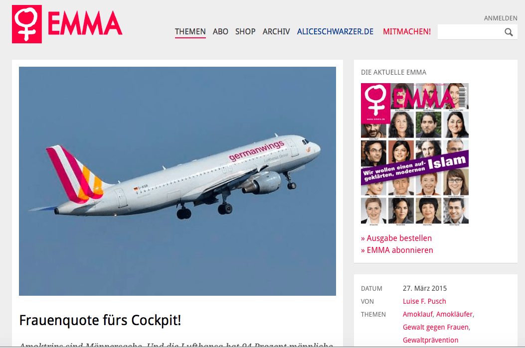 Flugkatastrophe: Innehalten ist das Gebot der Stunde – und Demut