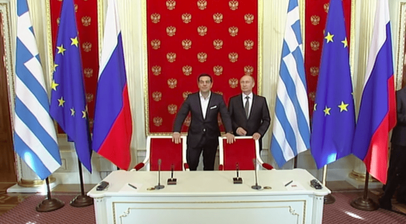 Alexis Tsipras in Moskau: Ein Bild sagt mehr als tausend Worte