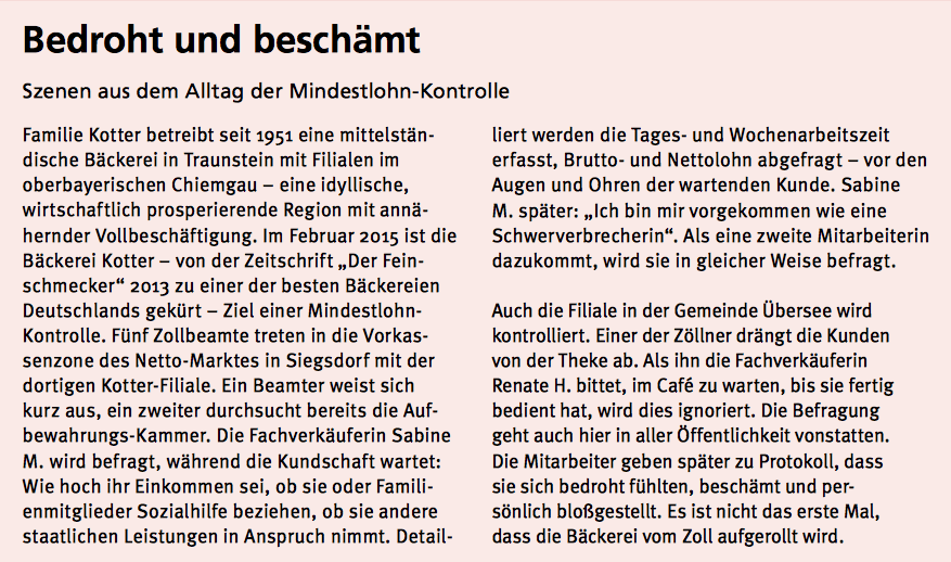 Unternehmer: Eine kriminelle Bande