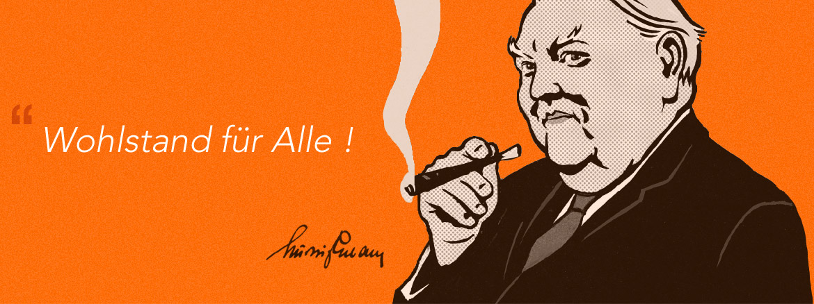 Warum Sigmar Gabriel nicht Ludwig Erhard ist