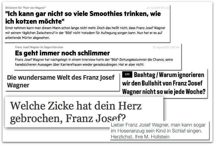 Dada, Gonzo, Franz Josef Wagner – Freigeist verboten?