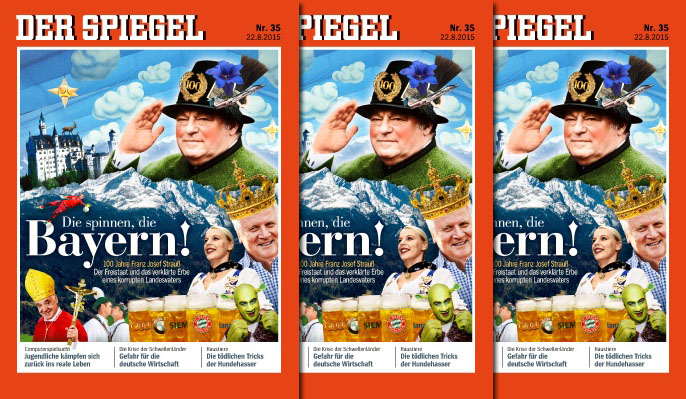 DER SPIEGEL Nr. 35: Die spinnen, die Bayern