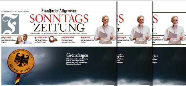 Frankfurter Allgemeine Sonntagszeitung Nr. 44: Grenzfragen