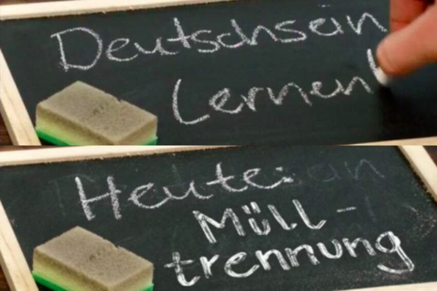 Integration: Deutschsein lernen mit Staatsreligion Mülltrennung