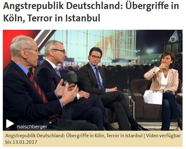 Bei Maischberger alle einer Meinung – welcher?