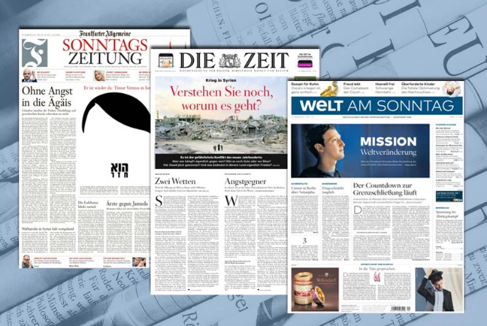 Die WamS deutlich mehr am Puls der Zeit