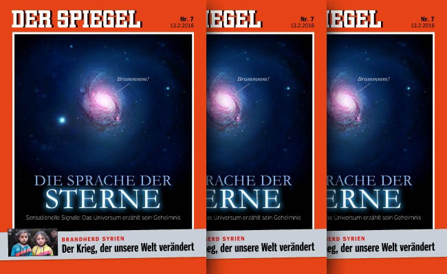 DER SPIEGEL Nr. 7 – „Die Sprache der Sterne“