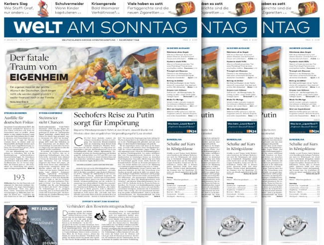 WELT AM SONNTAG Nr. 5: Normal – oder?