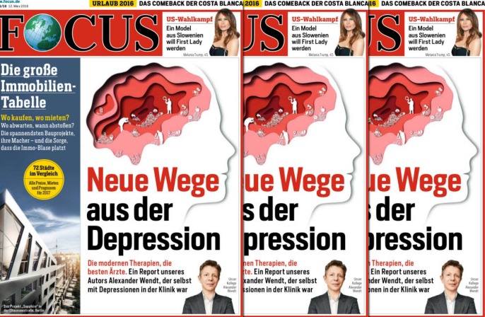 Der FOCUS 11/16 – Neue Wege aus der Depression