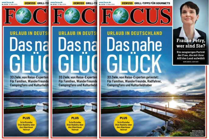 Der FOCUS Nr. 12 – „Das nahe Glück“