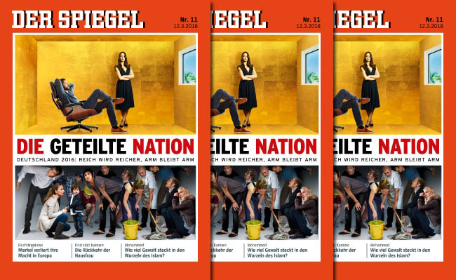 DER SPIEGEL Nr. 11 – „Die geteilte Nation“