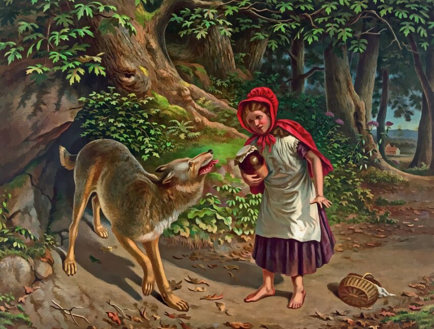Von Rotgrünkäppchen und ihrem Problemwolf