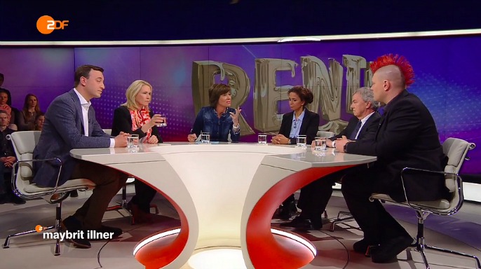 Bei Maybrit Illner redeten die Blinden von der Farbe