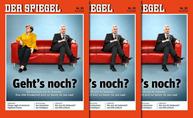 DER SPIEGEL Nr. 23 – Geht‘s noch? Die Kanzlerin und ihr Seehofer