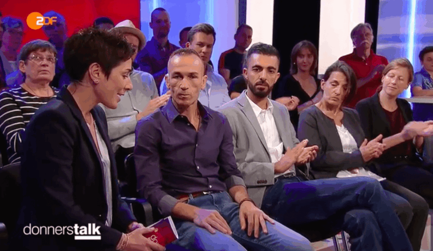 ZDF Donnerstalk: Flüchtlinge, Hayali, Crystal Meth und Spendersperma