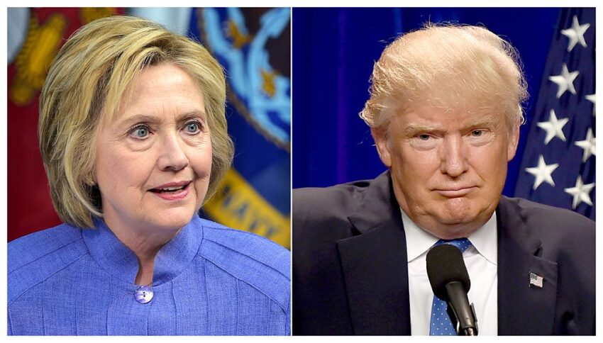 Donald böse, Hillary gut