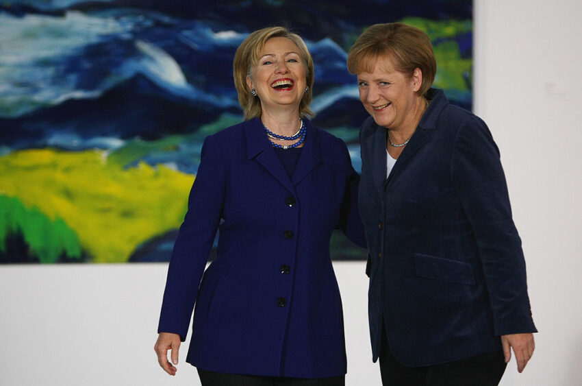 Hillary Clinton, Angela Merkel, die Neue Weltordnung und die Europäische Union