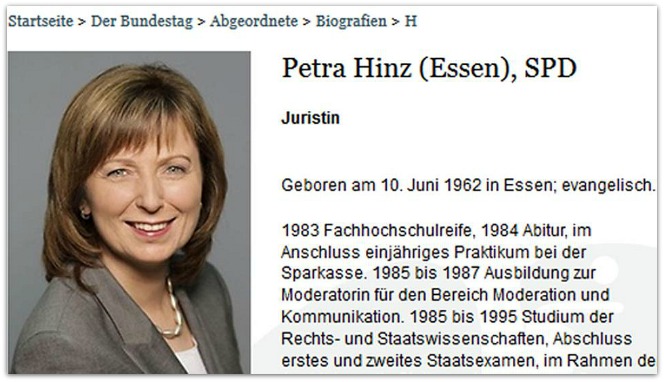 Petra Hinz und die SPD. Hilflos im Sommerloch.