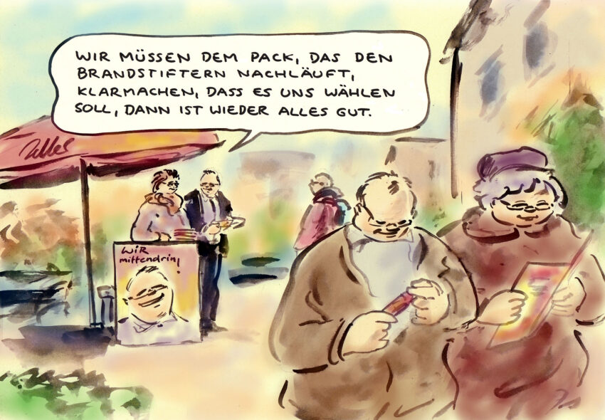 Die Ratlosigkeit der Etablierten ist der Treibsatz der AfD