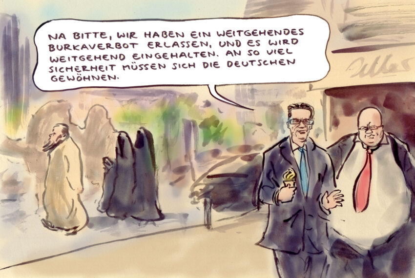 Burka und das muslimische Kopftuch