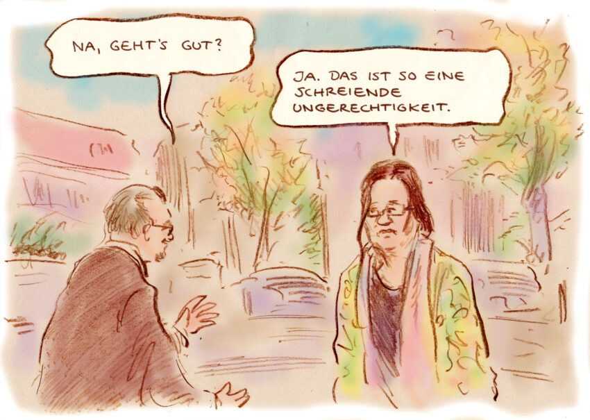 ungerecht empfunden