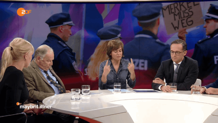 Illner: Hass auf die Politik