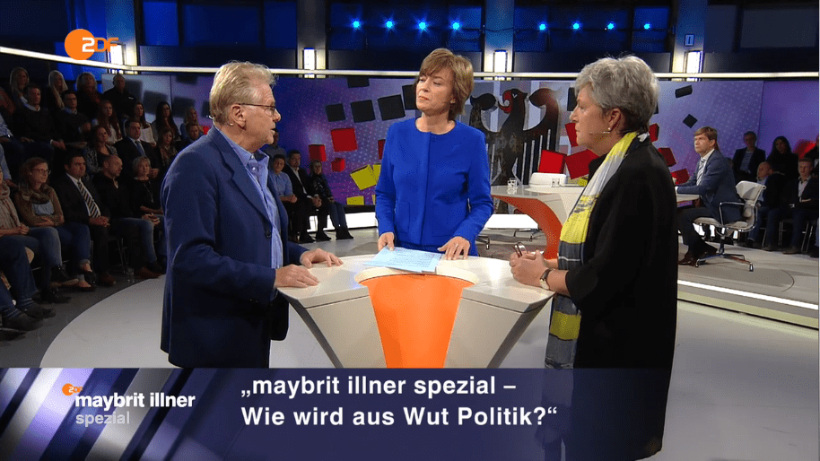 Maybrit Illner: Wie wird aus Wut Politik?