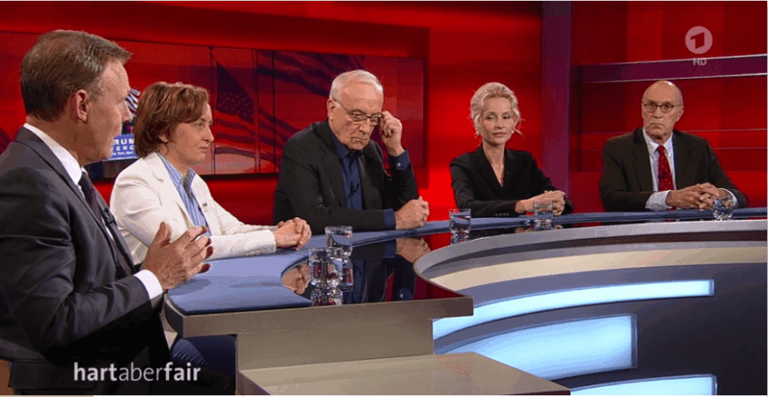 hart aber fair: Trump Botschafter des Friedens