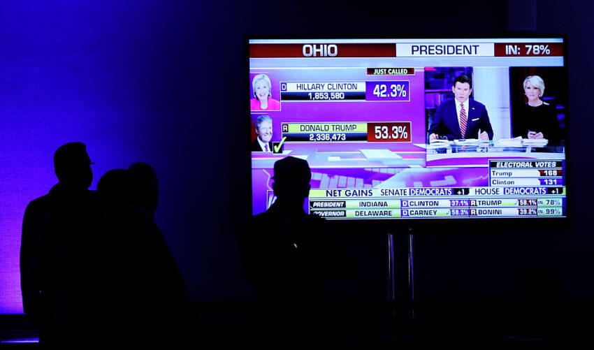 In Amerika haben mit Clinton auch Medien und Meinungsforscher verloren