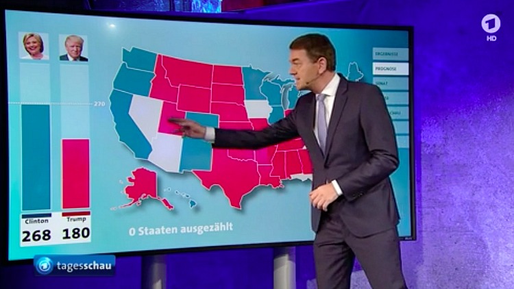 US-Wahl: Die ARD spielte falsch