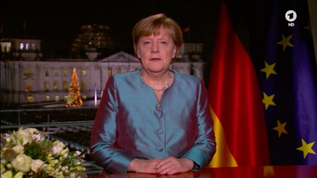 Neujahrsrede der Bundeskanzlerin