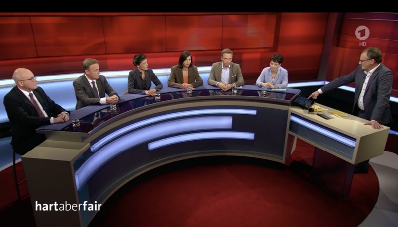 Endlich vereint bei „hart aber fair“: Wagenknecht, Petry und Göring-Eckardt