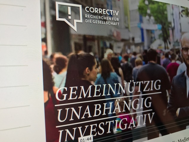 Correctiv – korrigieren