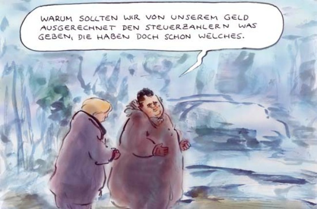 Vernachlässigung der Infrastruktur wg. Zuwanderung