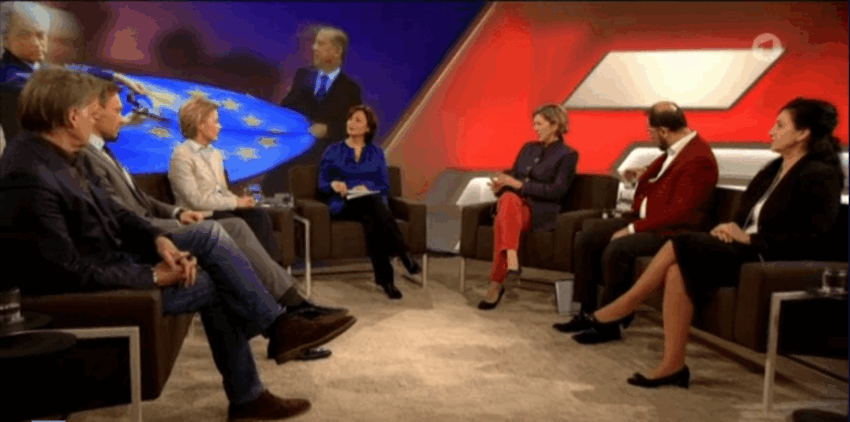 Maischberger: War da was? Zapp, zapp.