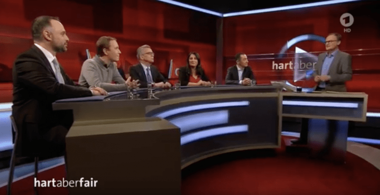 hart aber fair auf Messers Schneide