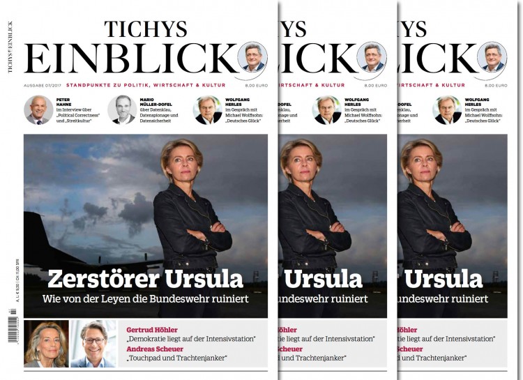 Die neue Ausgabe Tichys Einblick 07/2017 ist da