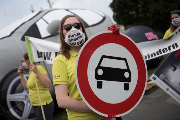 Grünes Feindbild: Auto
