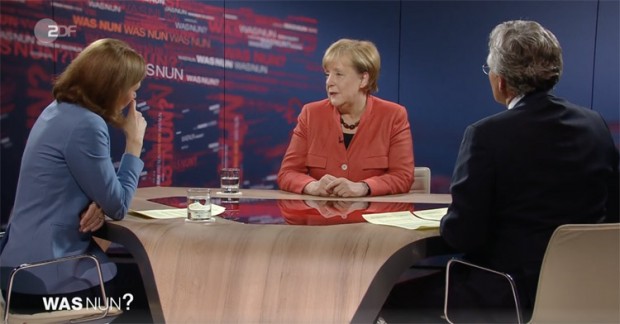 Merkel und Medien