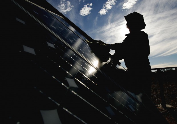 Photovoltaik und Vulkane