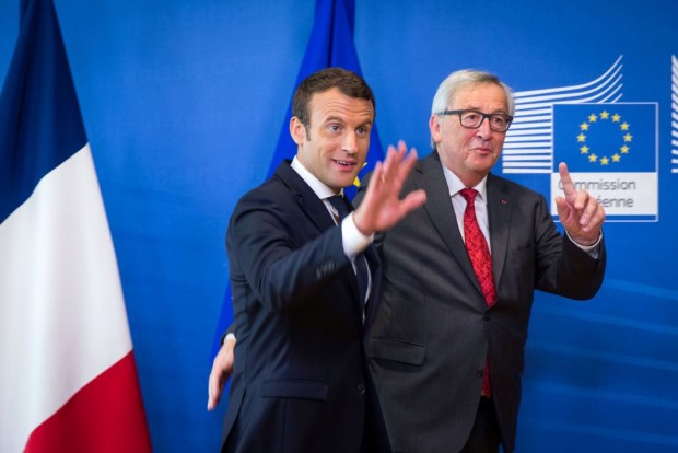 Die Wasserträger der Pariser Politik, nun von Macron