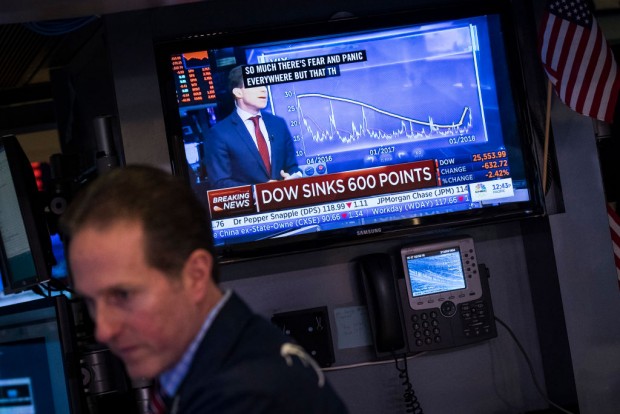DAX und Dow korrigieren heftig