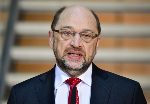 Schulz am Ziel