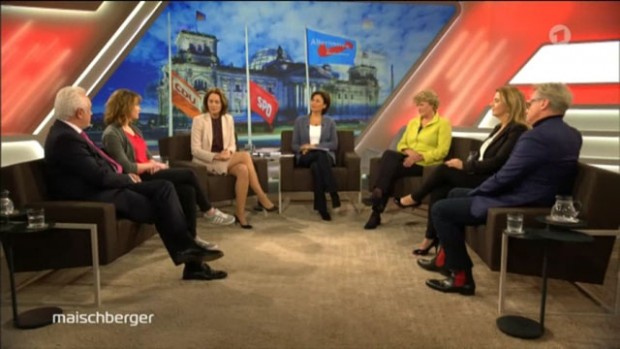 Maischberger: SPD und CDU werden Einheitspartei