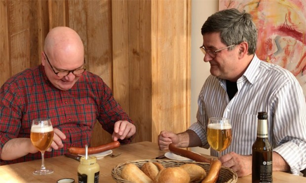 Im Morgengrauen: Die dicke Wurst der GroKo