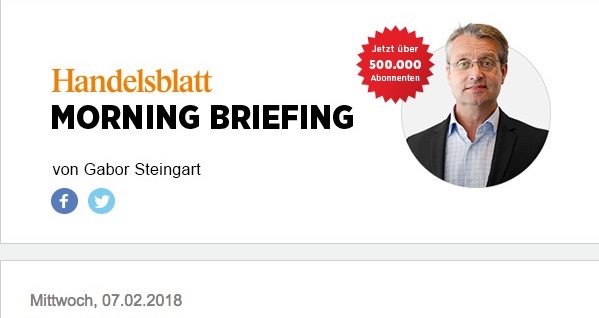 Holtzbrinck, Steingart und Radio Eriwan