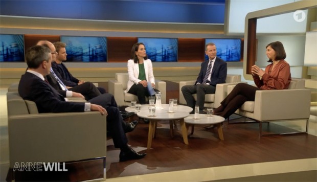 Anne Will:  Ethisch Autofahren mit Katrin Göring-Eckhardt