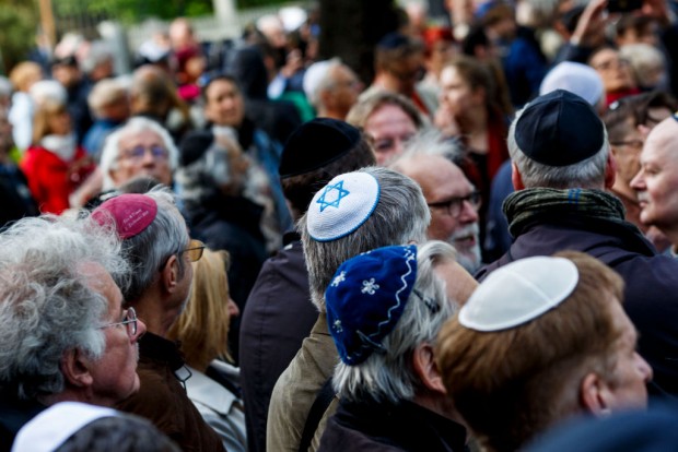 Budapest trägt Kippa