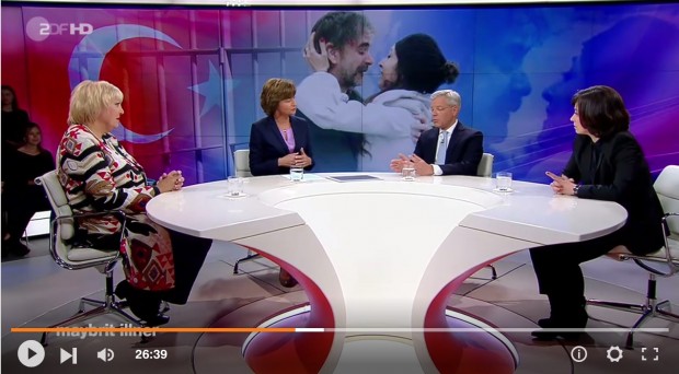 Maybrit Illner brisant: „Aus Sicherheitsgründen haben wir dieses Interview aufgezeichnet“