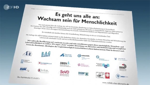 Wohlfahrtsverbände skandalisieren das Thema Behinderungen durch Verwandtenehen